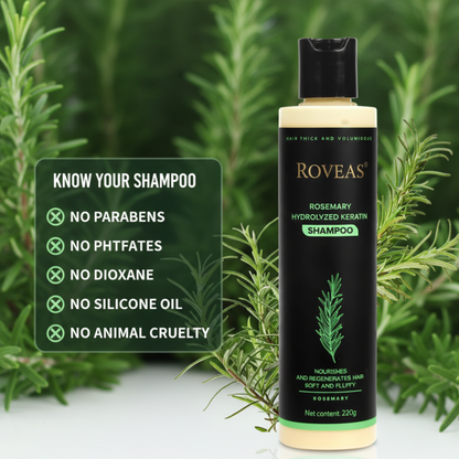 Roveas Haarwuchs-Shampoo